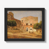 The Market Place in Priverno by Jørgen Roed - thumbnail_1_bf_67673d2cb7c995d95016404f